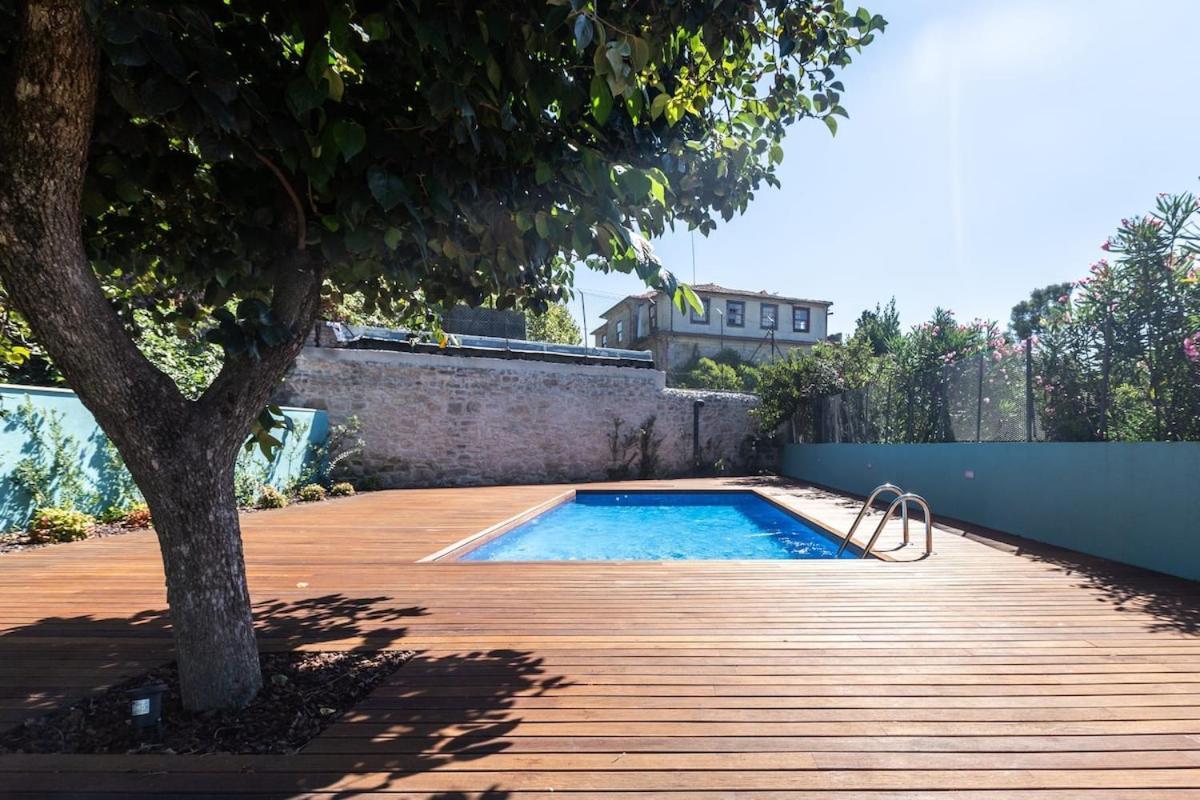 Appartamento Oporto Swimming Pool House Esterno foto